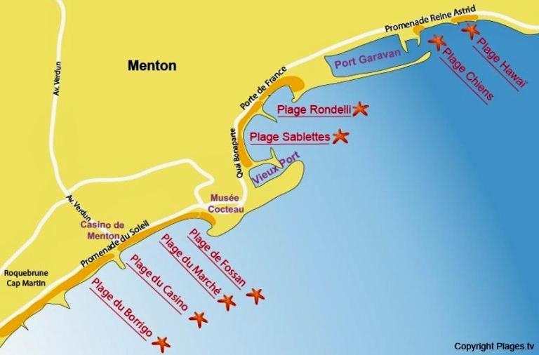 Studio La Cigale Bord De Mer Μεντόν Εξωτερικό φωτογραφία